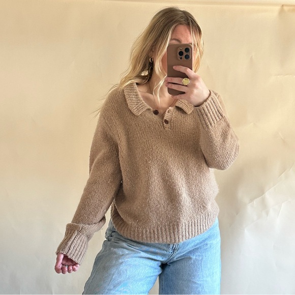 Alex Mill Frank Henley Sweater - Picture 3 of 5